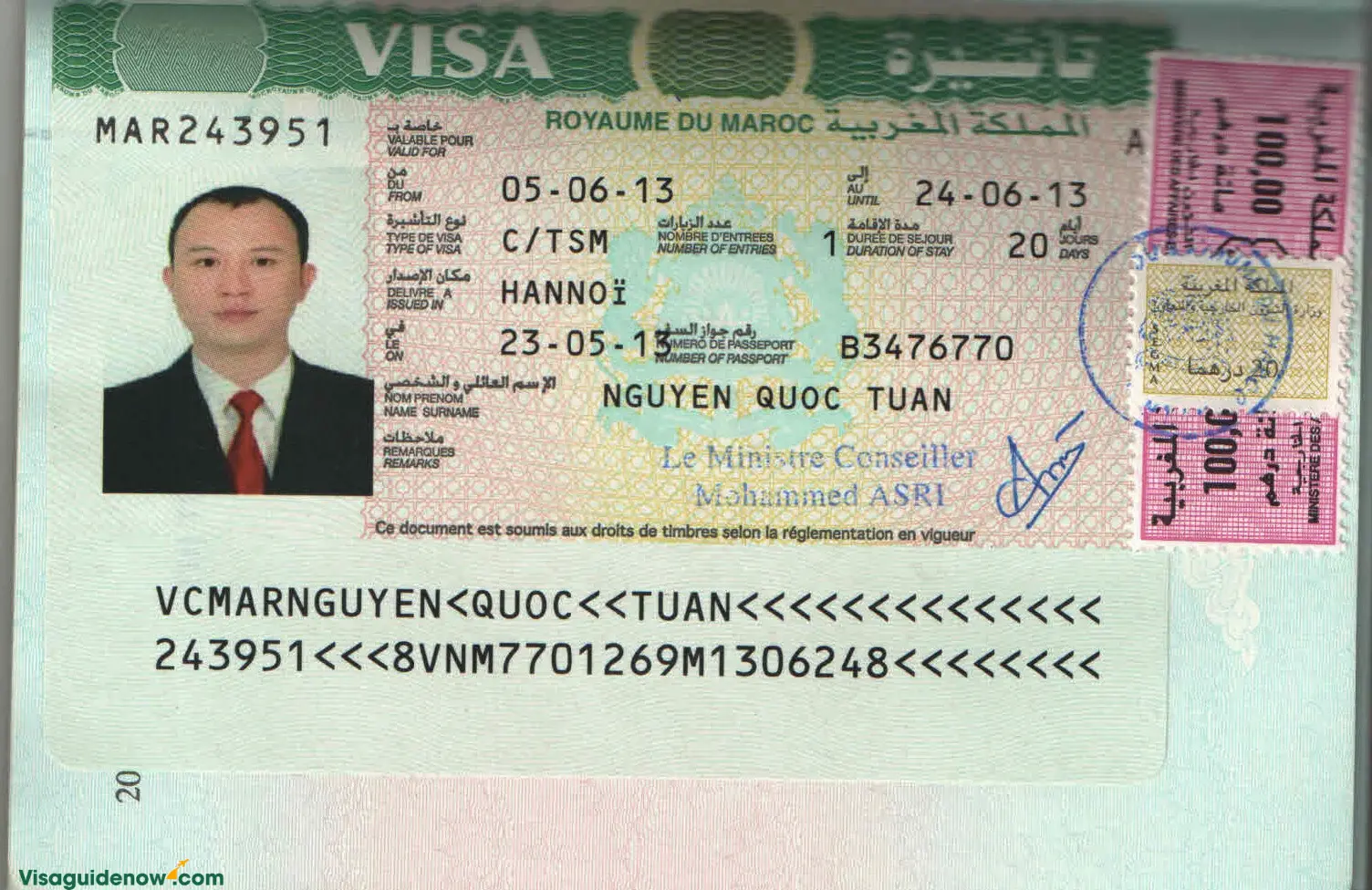 Morocco visa